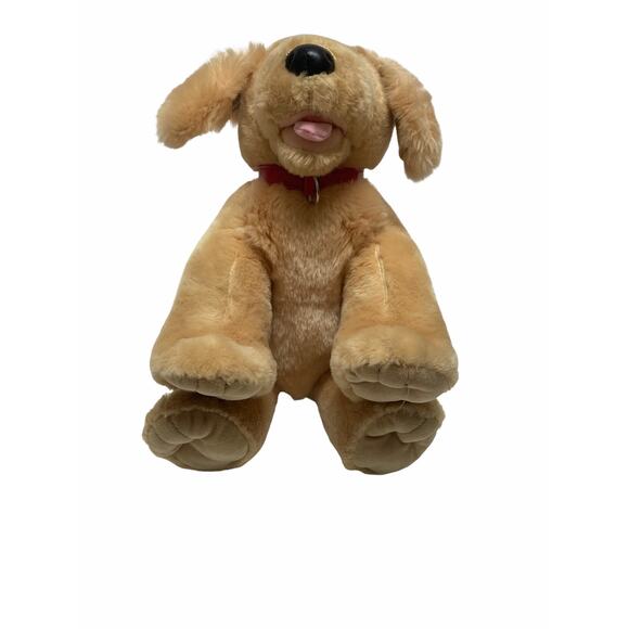 Build A Bear Retired Golden Retriever Labrador Dog Stuffed Plush Toy Plushie - Picture 7 of 9